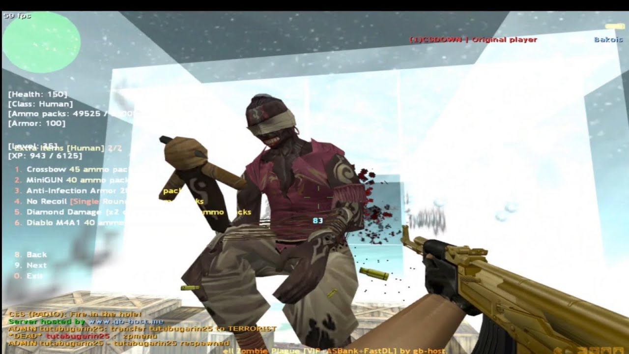 Counter Strike 1.6 - Zombie Plague [ZM] Silent Hell Zombie Plague [VIP+ASBank+FastDL]