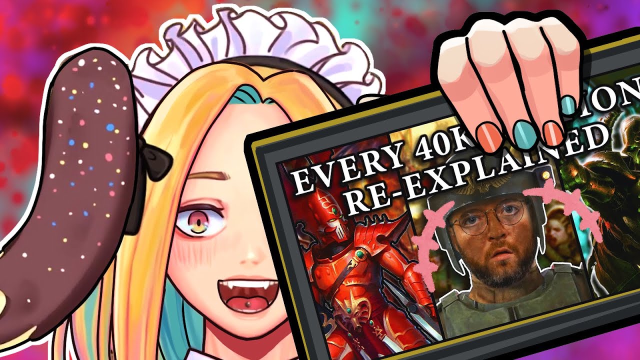 Snek Vtuber React to Bricky's *NEW* Warhammer 40k Factions Explained! ✅️ Part 1