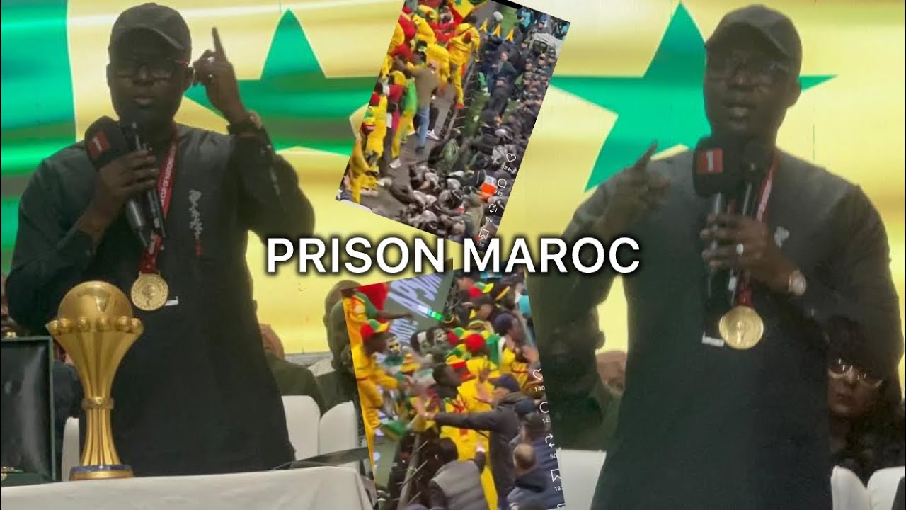 Les supporters senegal €mprisonnés au maroc, le président de la FSF Abdoulaye fall brise le silence