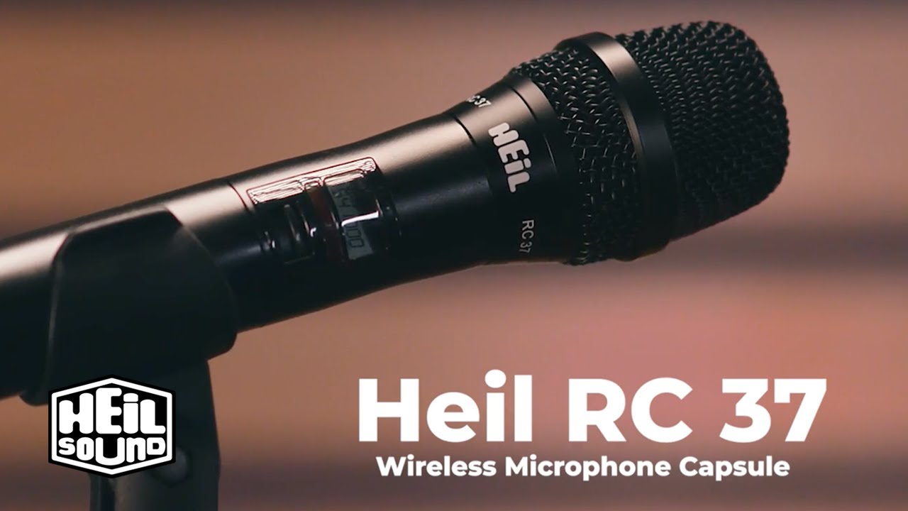 Introducing the Heil Sound RC37 wireless replacement capsule