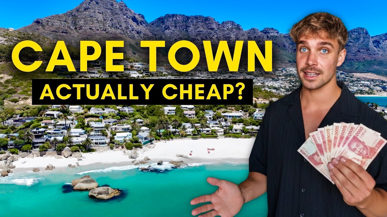 Cost of Living in World's Most BEAUTIFUL City - Cape Town, South Africa