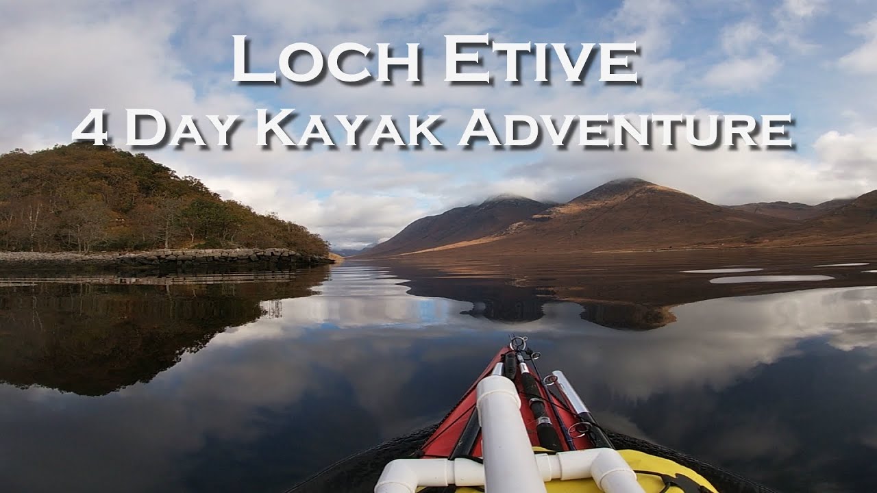 Kayaking Loch Etive Scotland