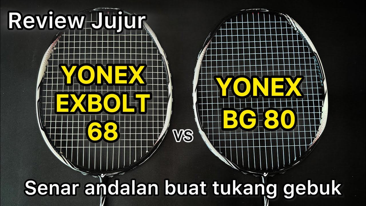Review jujur senar EXBOLT 68 dan perbandingannya dengan BG 80 | mana yang lebih enak ?