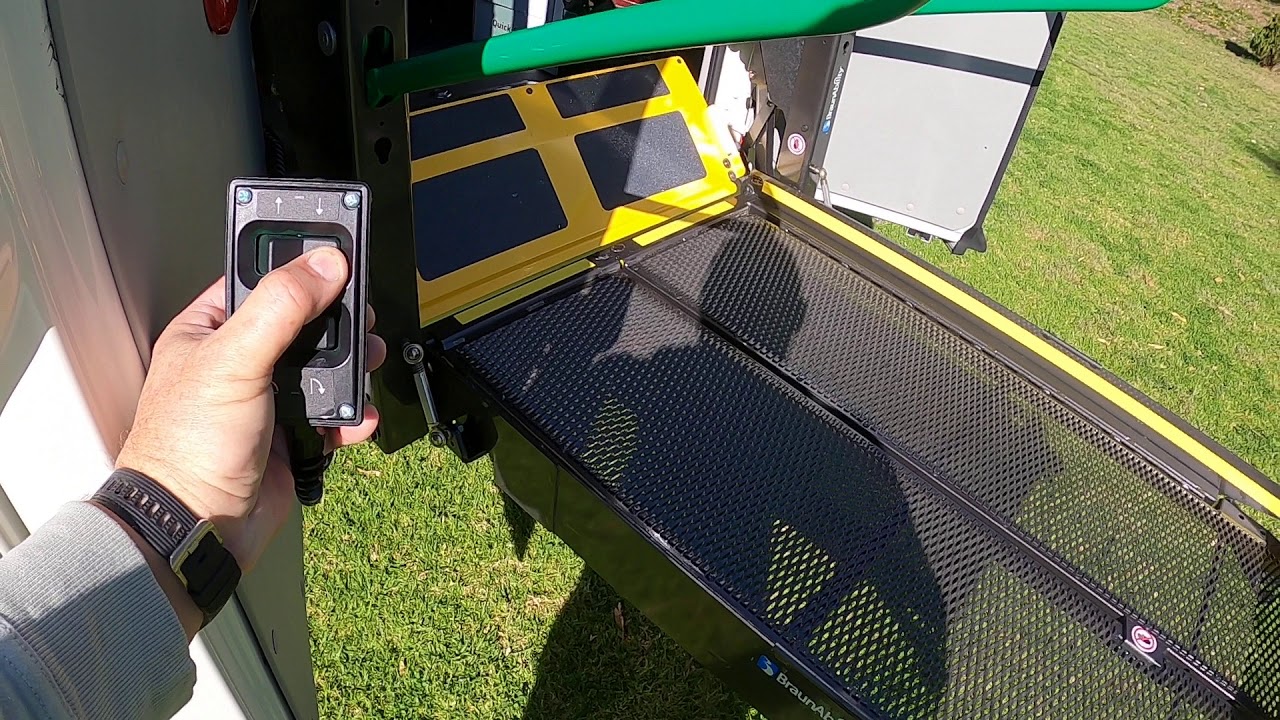 How to use electric hoist on our bus