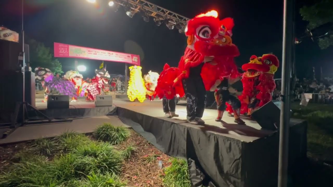 2024 Asian Night Market - Festival Lion Dance