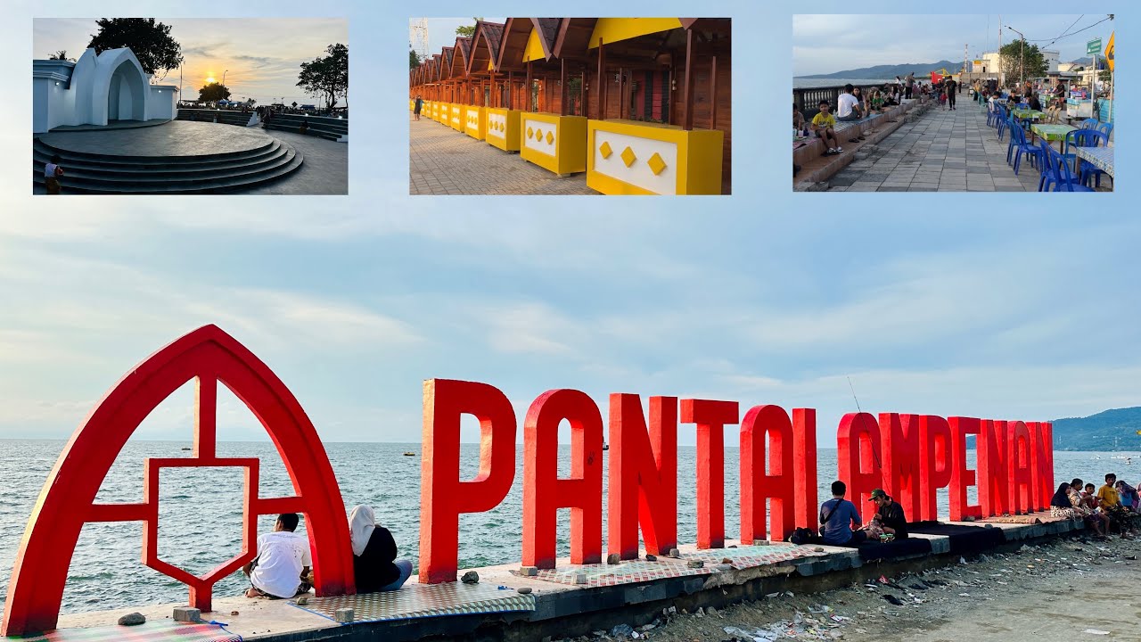 PANTAI AMPENAN - MATARAM #2025 || SEMAKIN CANTIK SETELAH DI REVITALISASI