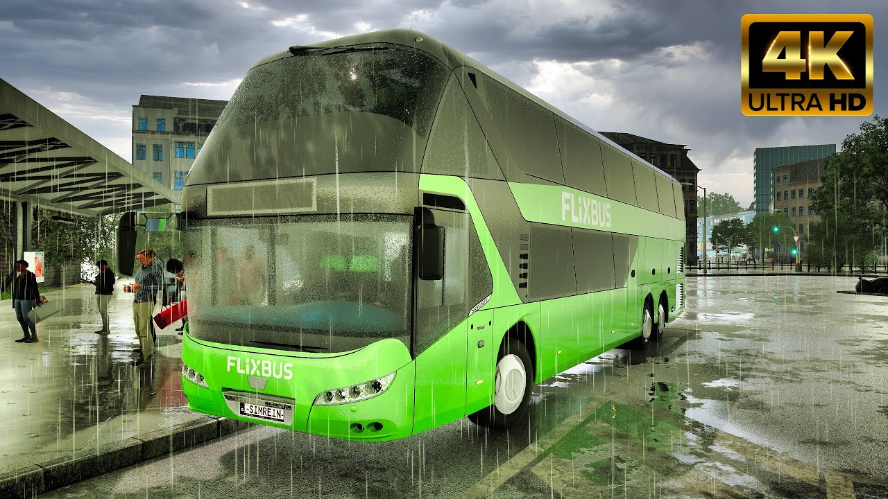 Fernbus Simulator - Neoplan Skyliner | 4K Ultra HD |  GAMEPLAY !