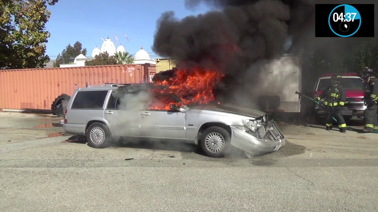2019 FORENSIC VEHICLE FIRE INVESTIGATION COURSE - MILPITAS CA - (VOLVO)