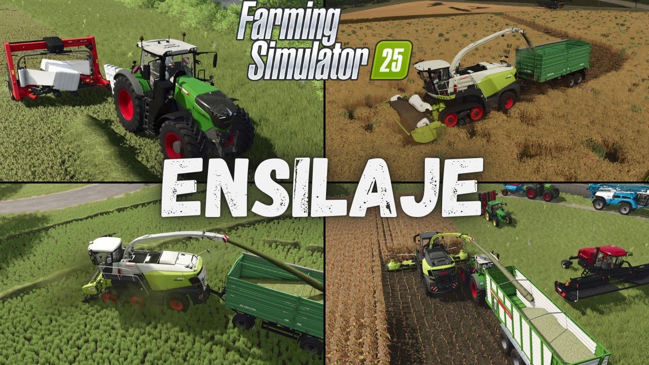 Cómo Hacer Ensilaje en Farming Simulator 25 | Las 4 Formas Explicadas