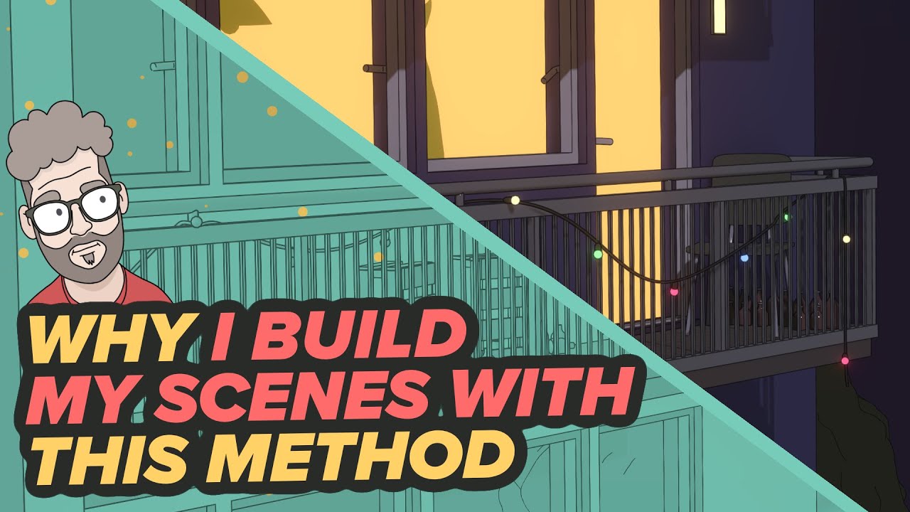 How I Create Scene Backgrounds - Making An Animated Pilot with Adobe Character Animator #03