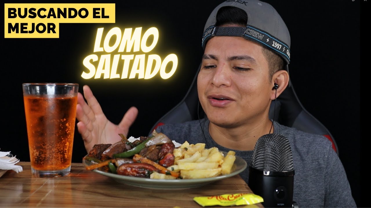 BUSCANDO EL MEJOR LOMO SALTADO DE MI CIUDAD - ASMR