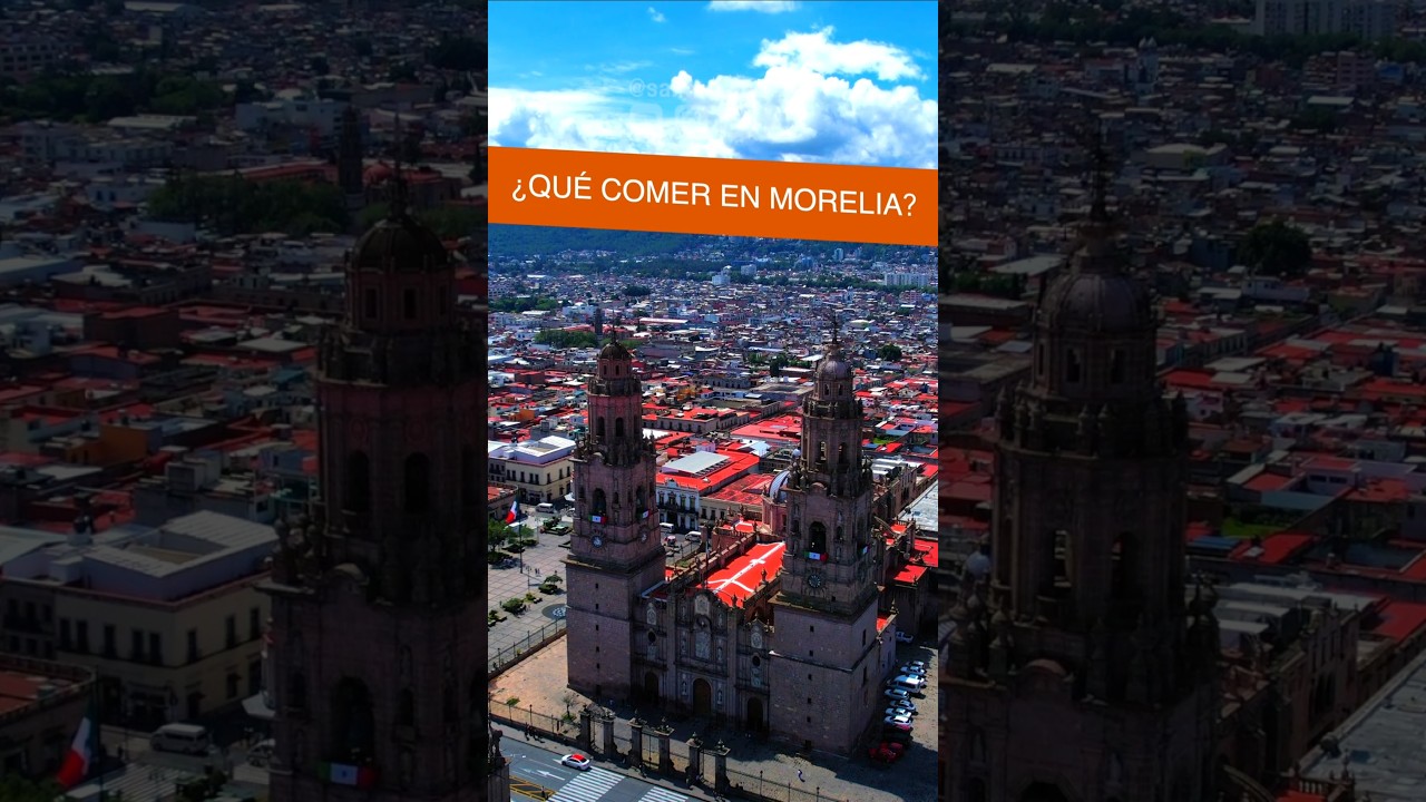 🤤 5 DELICIOSAS COMIDAS qu&eacute; prob&eacute; en MORELIA 👌🇲🇽 #santosrecorre