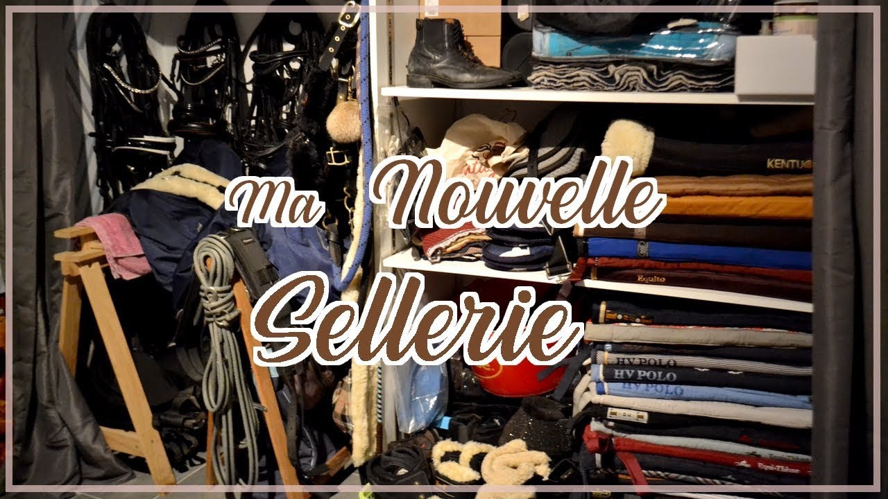 SELLERIE TOUR | MA NOUVELLE SELLERIE ! 😍
