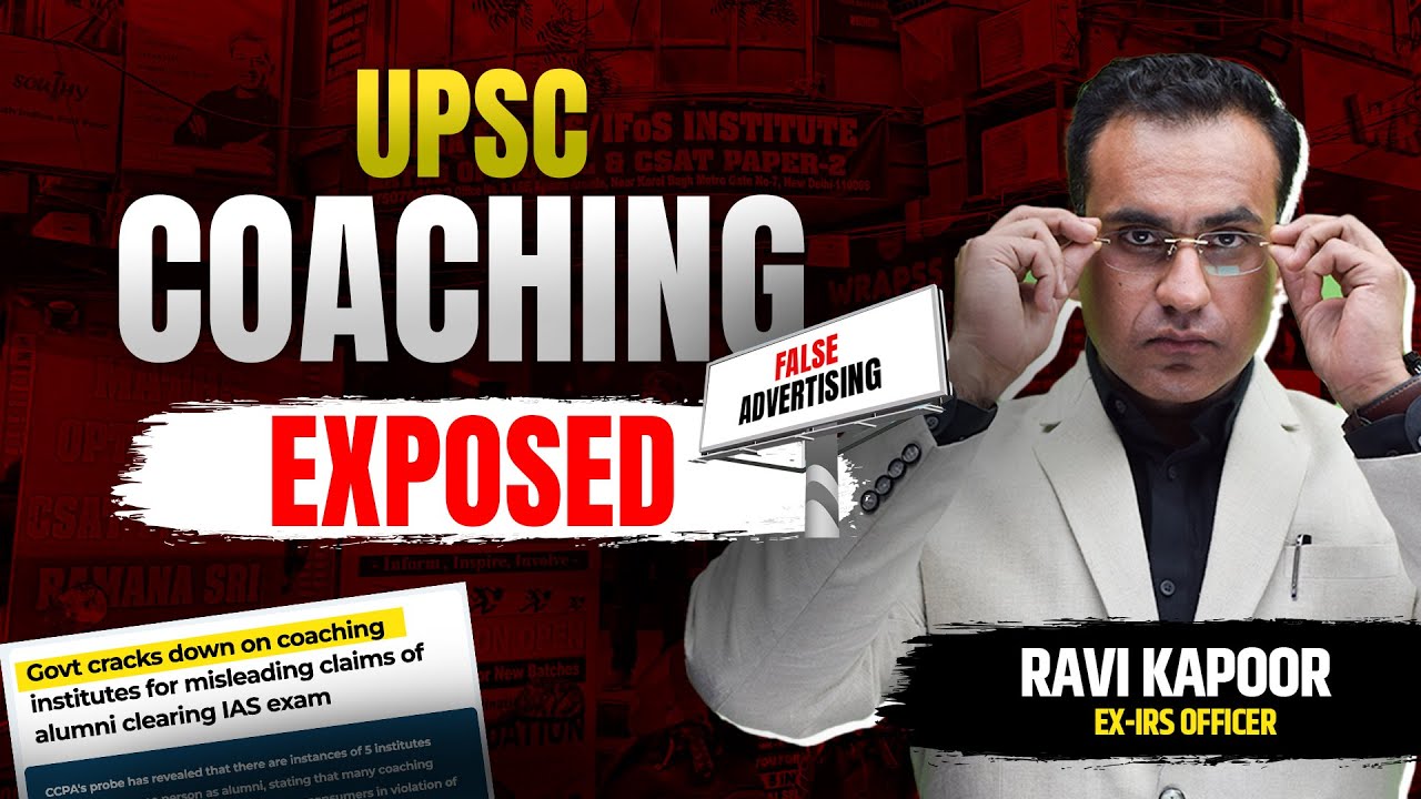 Dark Reality of UPSC Coaching | IAS Coaching Exposed | Ravi Kapoor #ias
