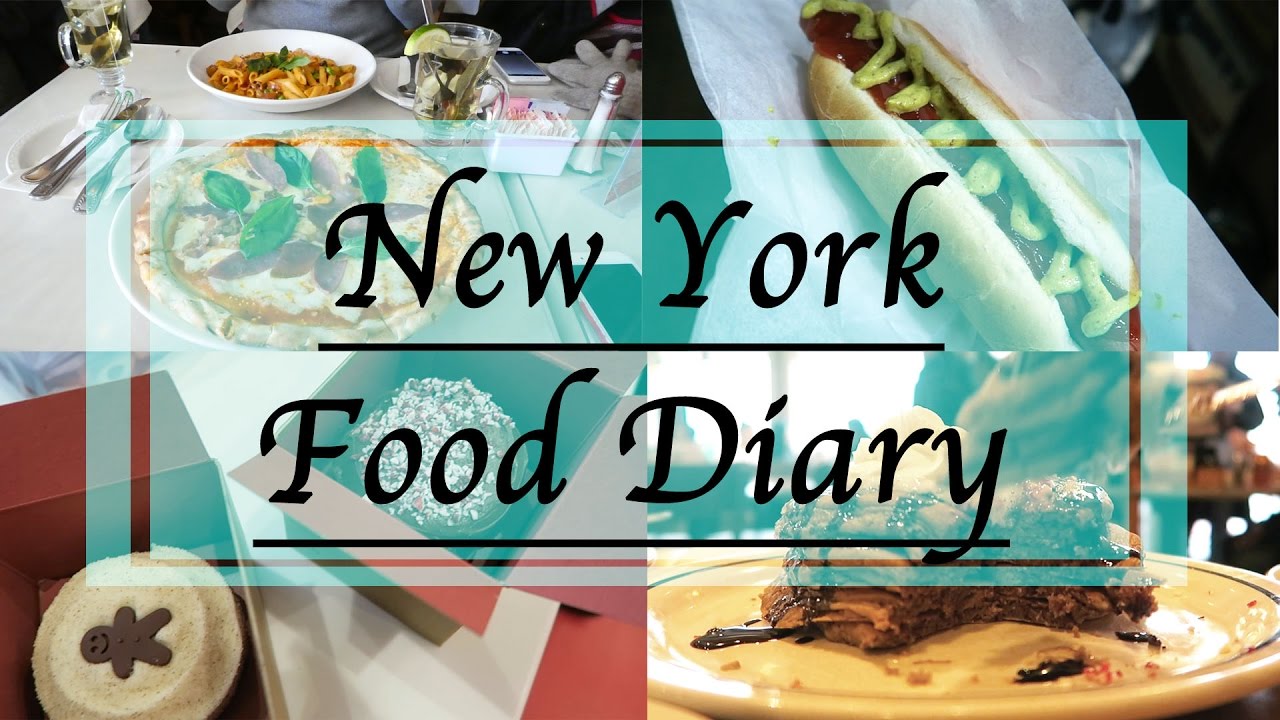 NEW YORK FOOD DIARY - Burger, Hot Dog & Cupcake ATM
