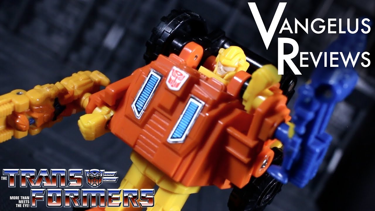 Transformers G1 Scoop with Holepunch & Tracer - Vangelus Review 475