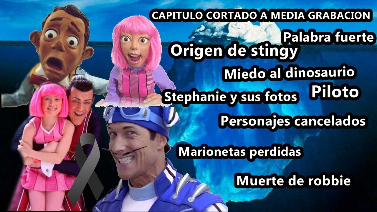 El iceberg de LAZY TOWN