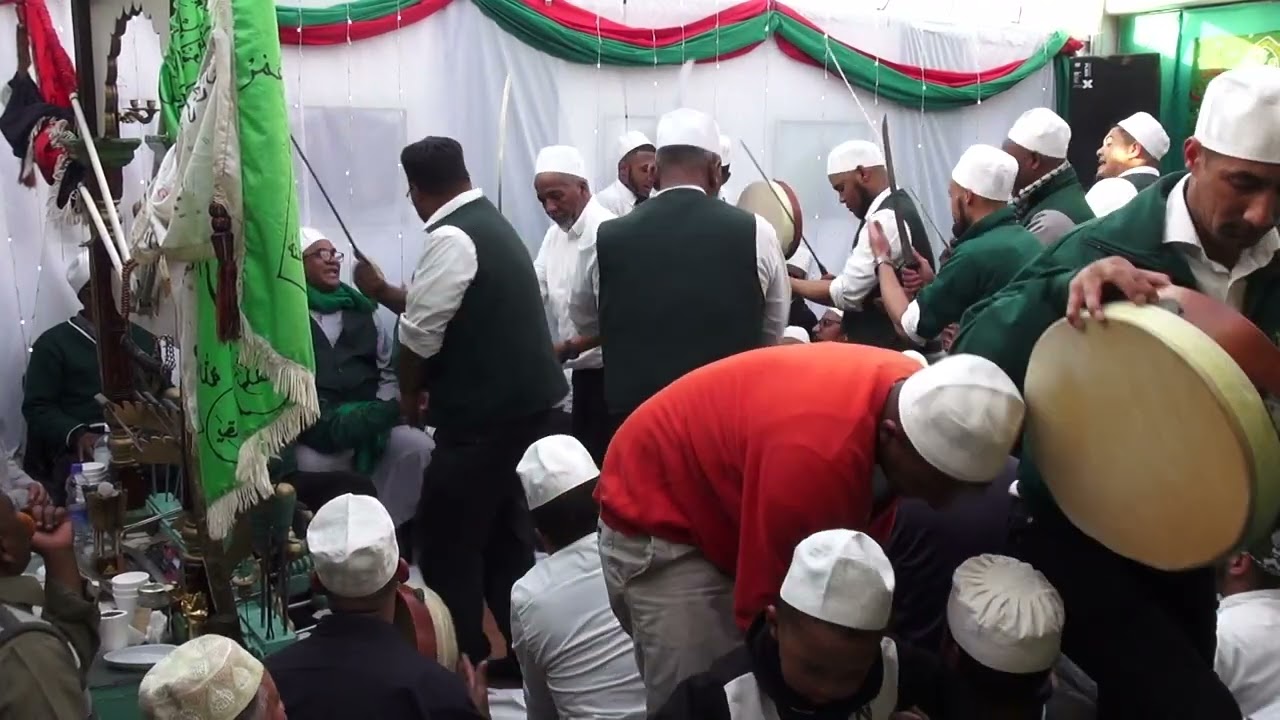 THE OPENING OF GHANKA- AL-JILANI JAMAAH/ORG HOSTING MAWEEYAS RIFAE MOULOOD JAMAAH PART 15