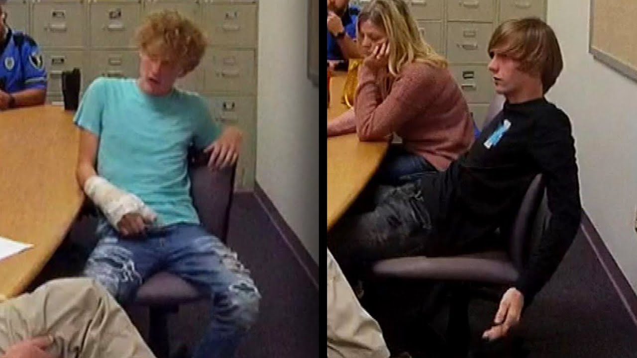 Teens Seen Interrogated at School for Death of Photographer