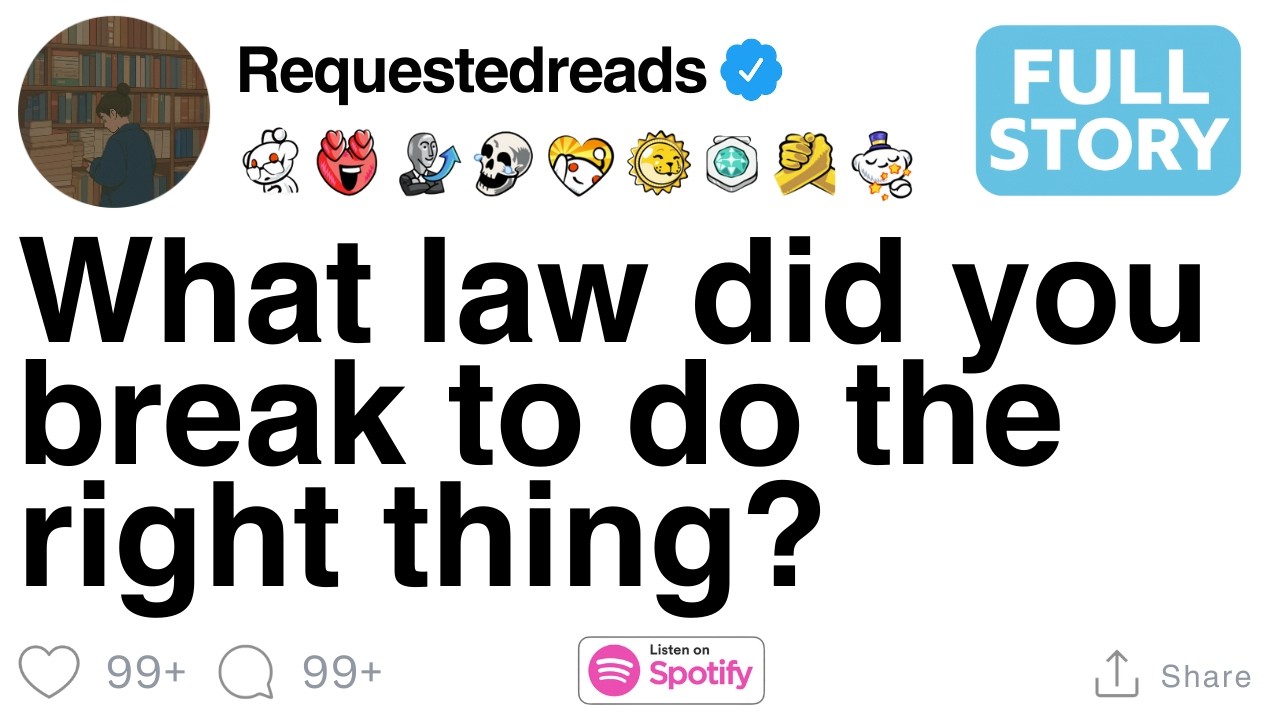 [FULL STORY] What law did you break to do the right thing?