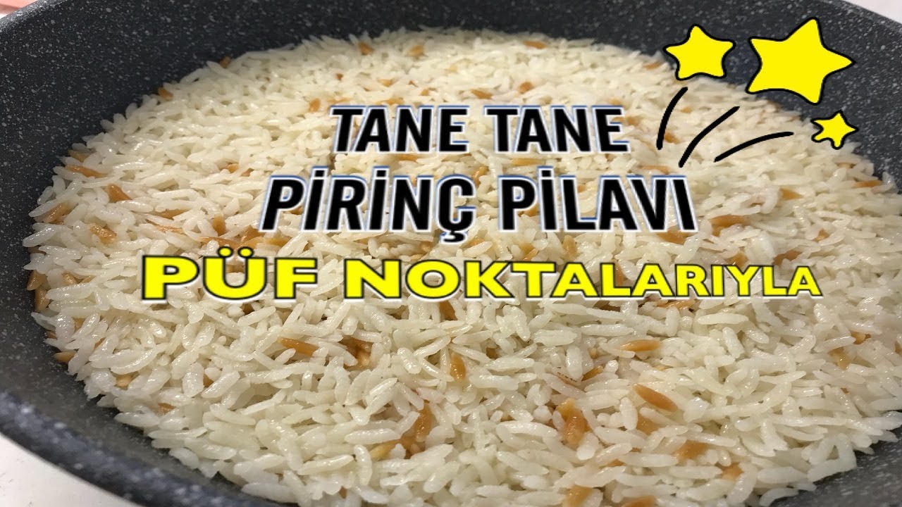 Tüm Püf Noktalarıyla Tane Tane Pirinç Pilavı Nasıl Yapılır?/Gözde'nin Tenceresi