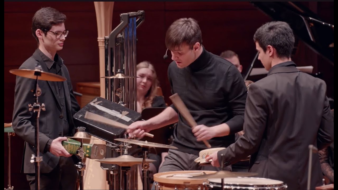 P&eacute;ter E&ouml;tv&ouml;s: Percussion concert &lsquo;Speaking Drums&rsquo; | Barnab&aacute;s Fekete | Weimar University Orchestra