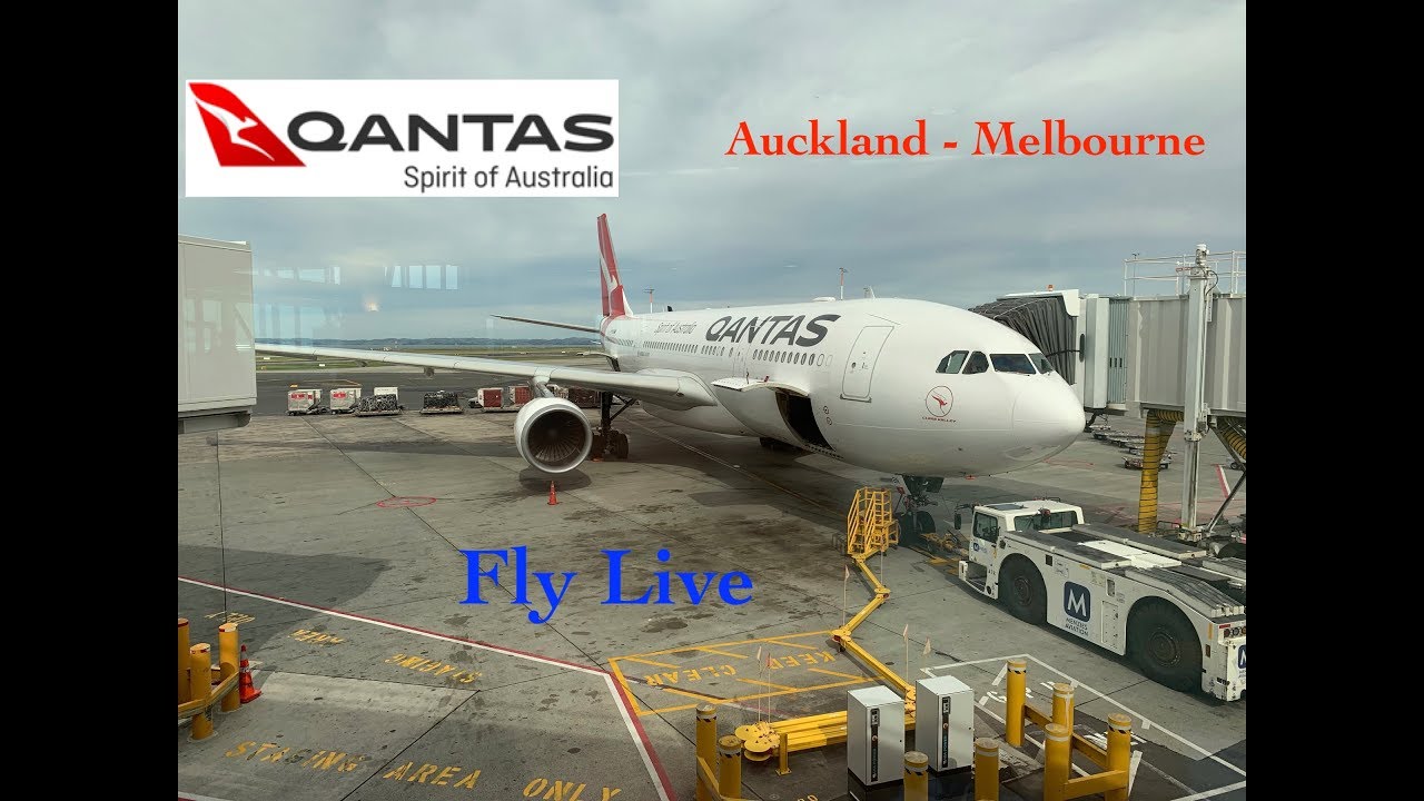 Qantas QF-154 Auckland to Melbourne Full Flight Report (Airbus A330-200)