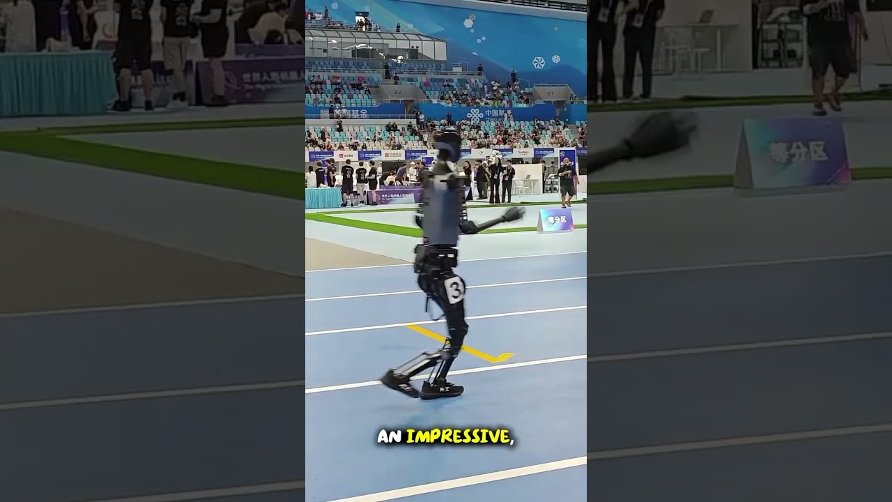 Robotic Sprinter 🤖 #creative #skills #innovation #robotics #technology