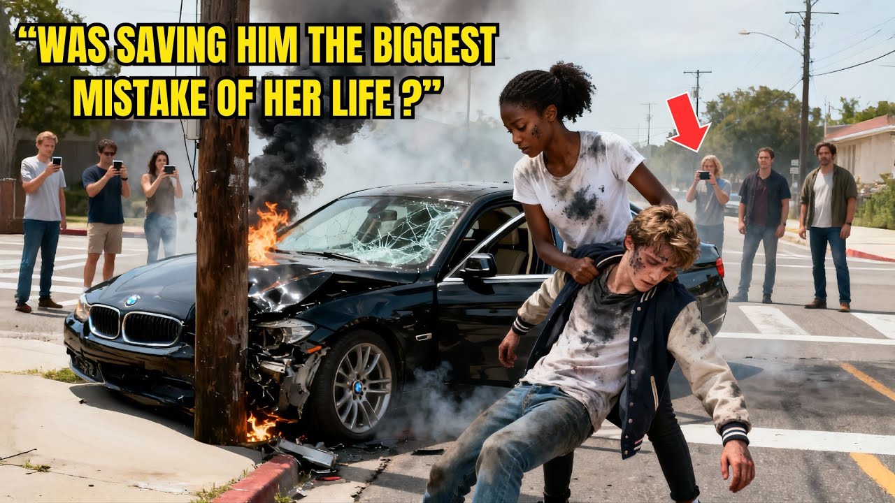 Black Girl Lost Scholarship Pulling Boy From Burning Car —  Didn't Know His Father Owned School