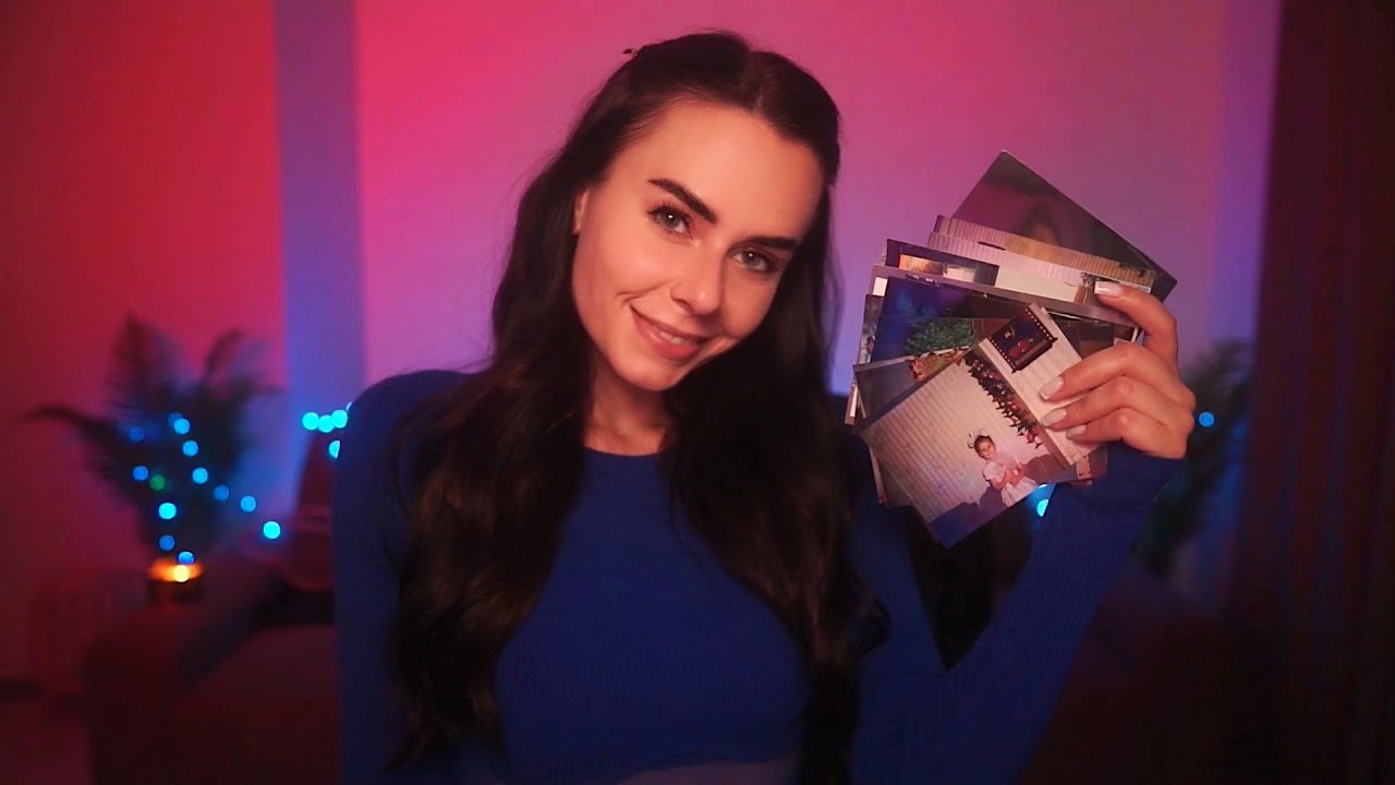 АСМР БОЛТАЛКА в День Рождения 🥰 Детские истории и фото 😊Близкий ШЕПОТ ASMR Childhood Photos