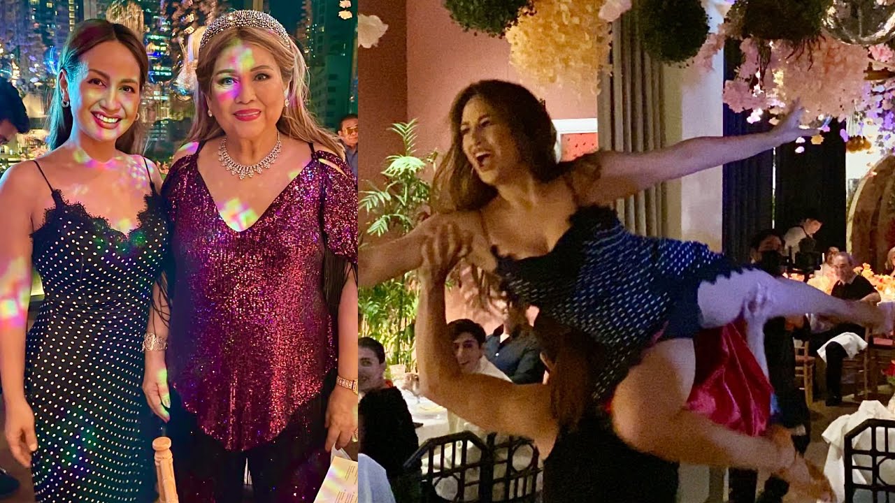 NGANGA ang LAHAT! REGINE Tolentino’s PAYANIG DANCE NUMBER For ANNABELLE Rama’s BIRTHDAY!