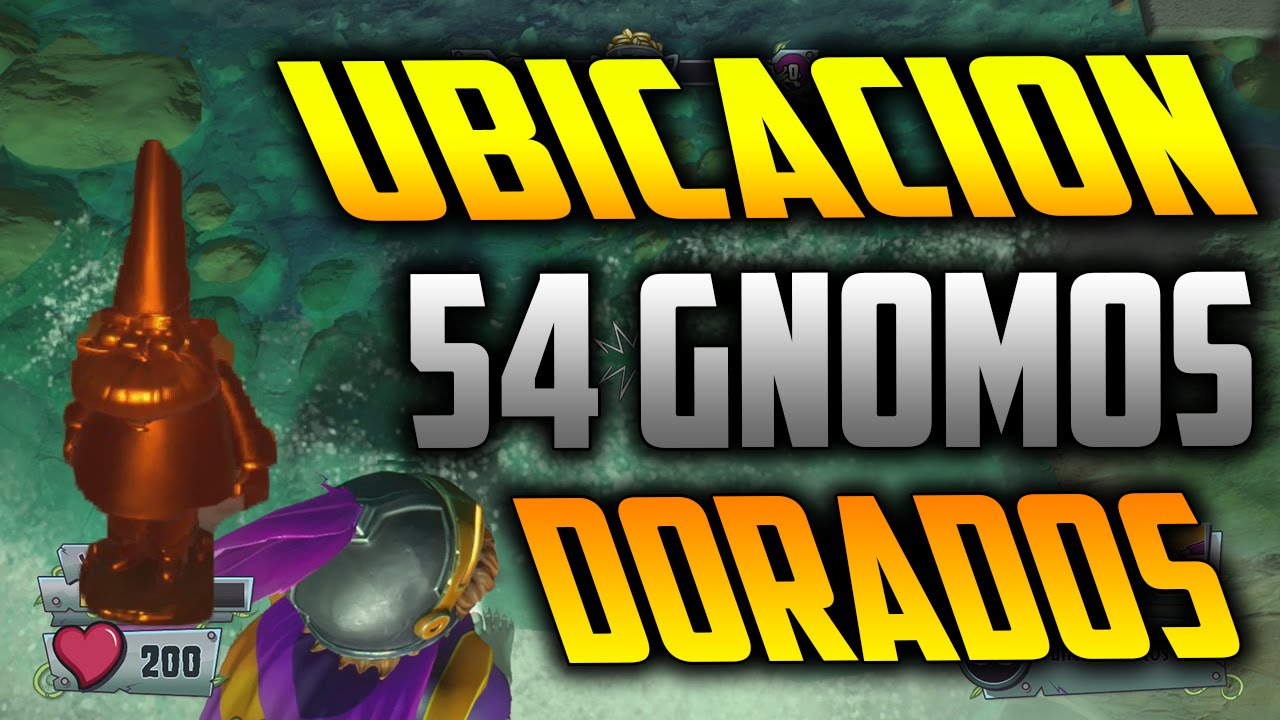 Ubicación de los 54 gnomos dorados | PvZ GW2
