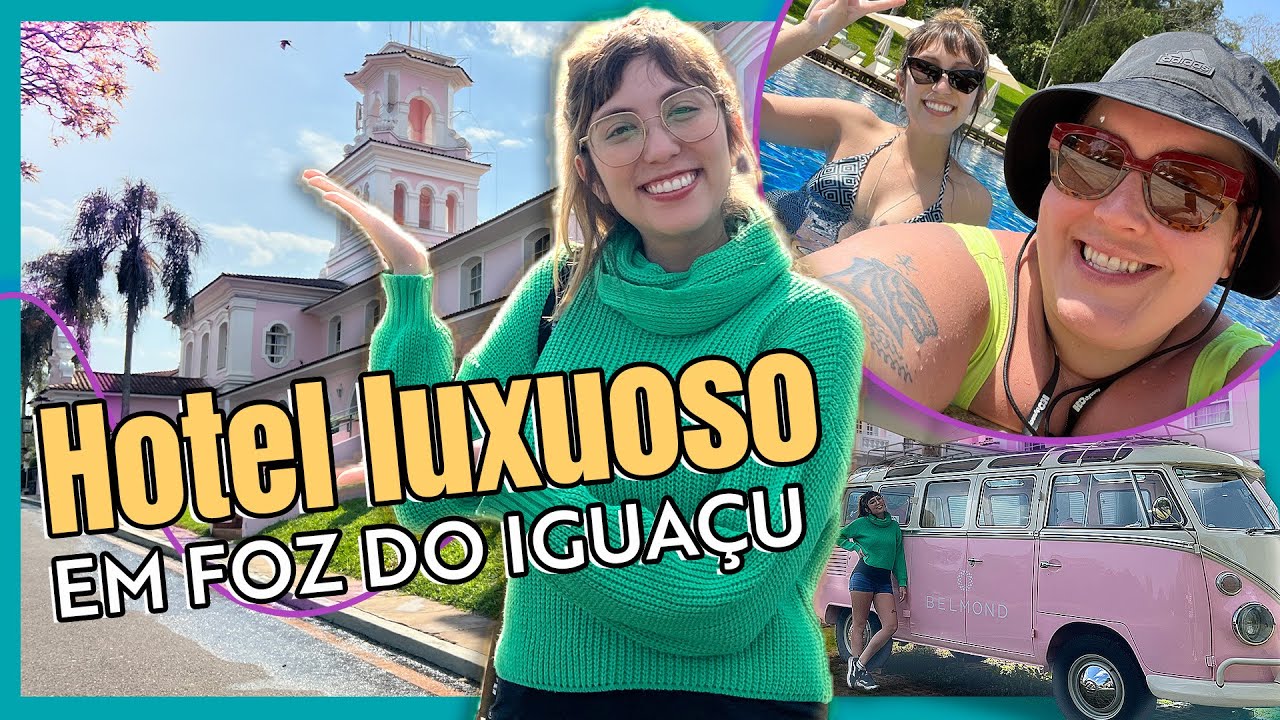 Tour pelo BELMOND HOTEL DAS CATARARAS em FOZ DO IGUAÇU com Maqui Nóbrega