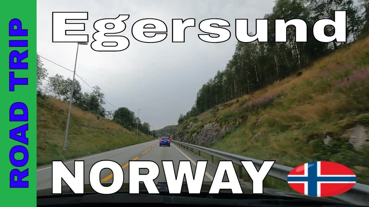 Road Trip Bjerkreim - Egersund E39 🇳🇴 4K 60p