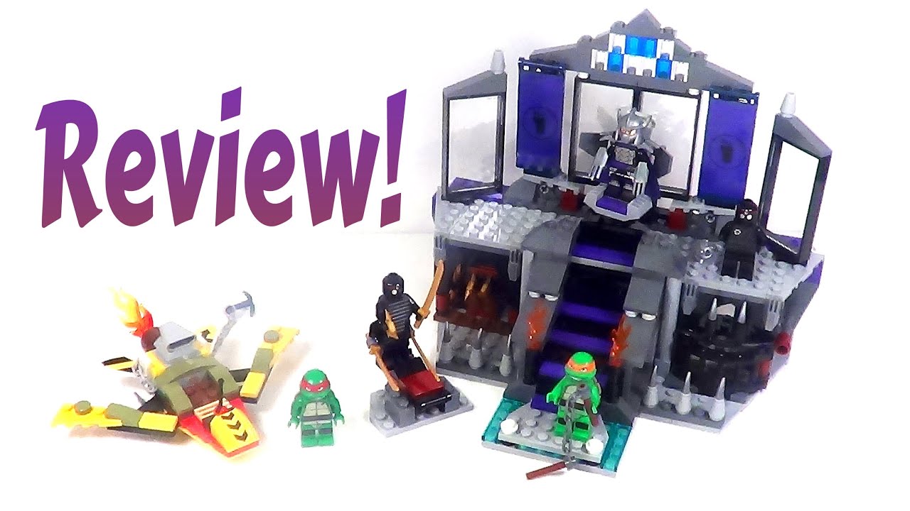 LEGO Teenage Mutant Ninja Turtles 79122 Review: Shredder's Lair Rescue