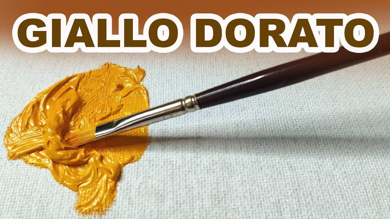 Ottenere il giallo dorato | Metodo efficace per mescolare i colori