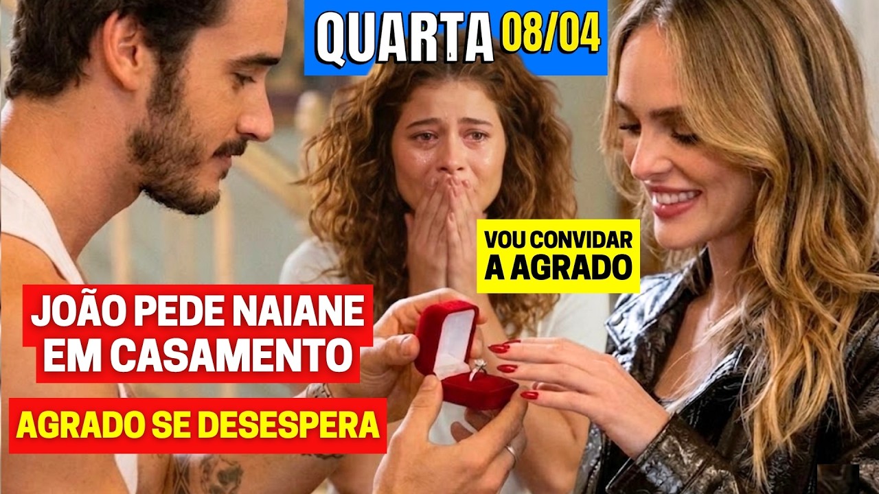 CORA&Ccedil;&Atilde;O ACELERADO Cap&iacute;tulo de hoje QUARTA 08/04 Resumo Completo Nova Novela das 7 assistir ao vivo