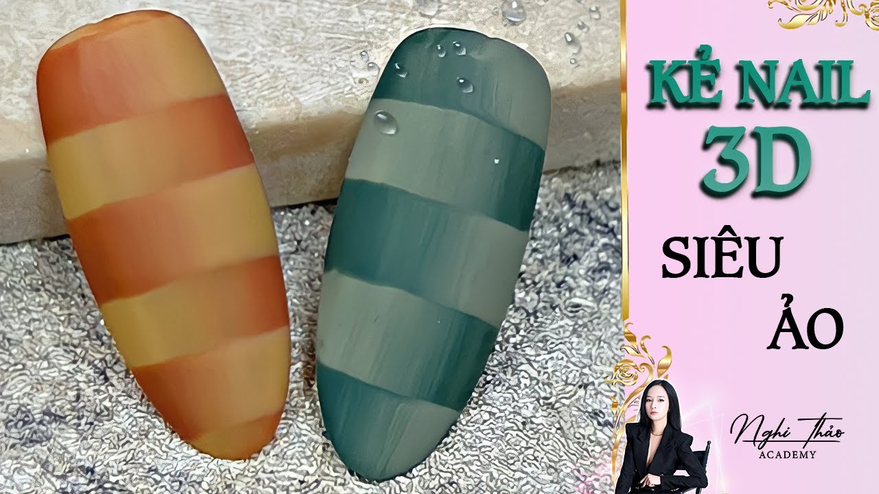 Kẻ nail 3D siêu ảo