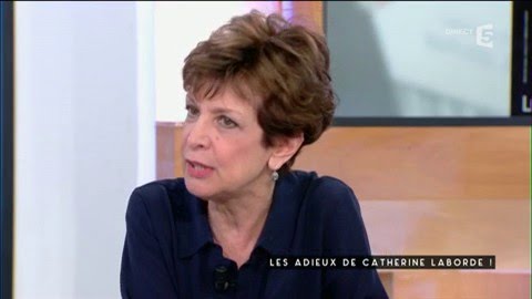 Les adieux de Catherine Laborde - C à vous - 11/01/2017