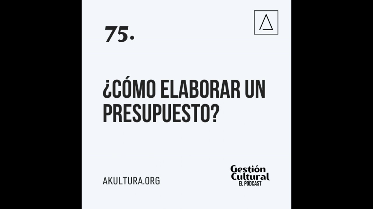 75. ¿Cómo elaborar un presupuesto?