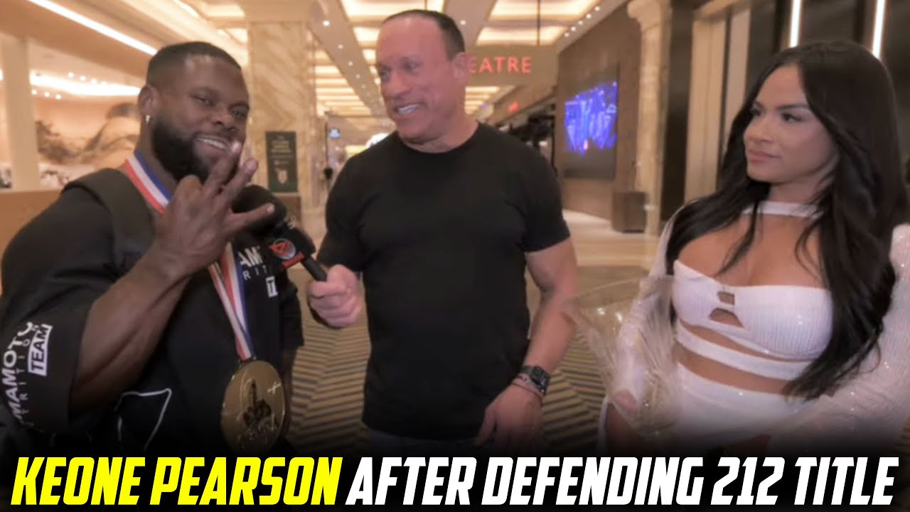 KEONE PEARSON on DOMINANT 212 Olympia Win, OPEN Class Future?
