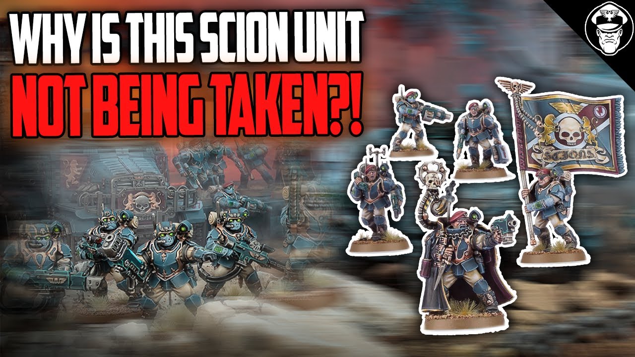 Scion Command Squads Should be GOOD... But No One Is Taking them!? | Astra Militarum | Warhammer 40K