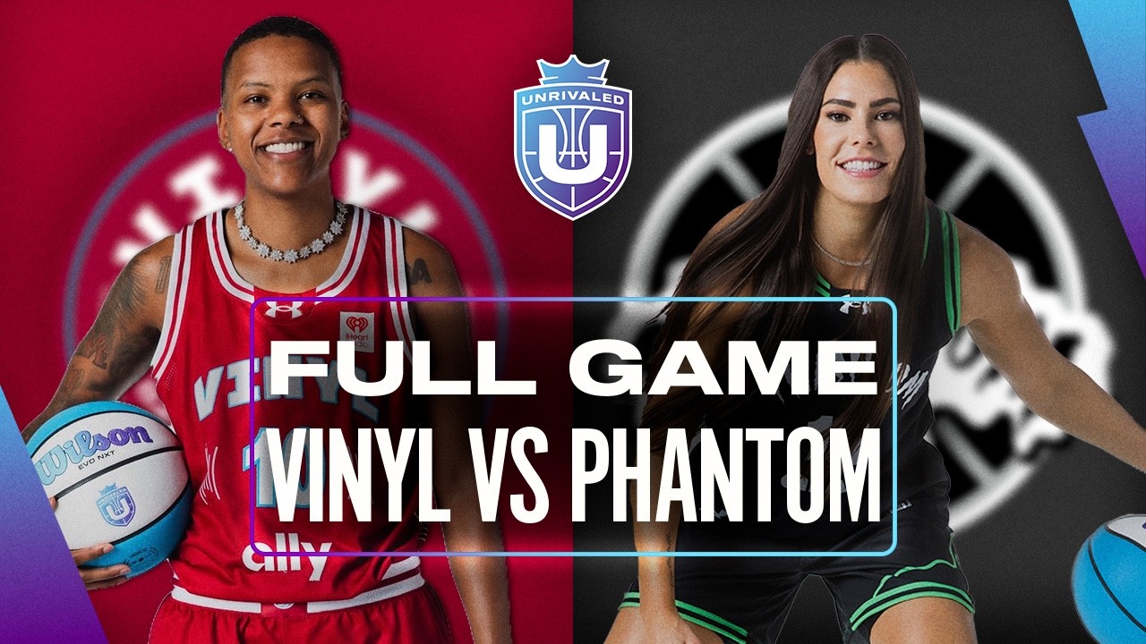 VINYL vs. PHANTOM | Live Game | Unrivaled Basketball