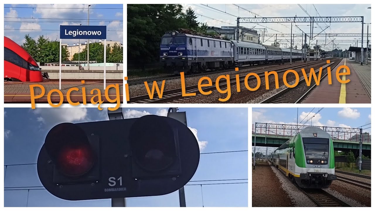 Pociągi w Legionowie