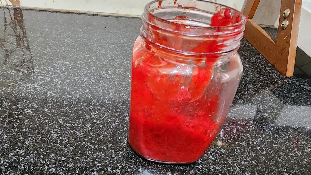 ಸ್ಟ್ರೈಬ್ರ್ರಿ ಕೇಕ್ ಫಿಲ್ಲಿಂಗ್ / strawberry cake filling 