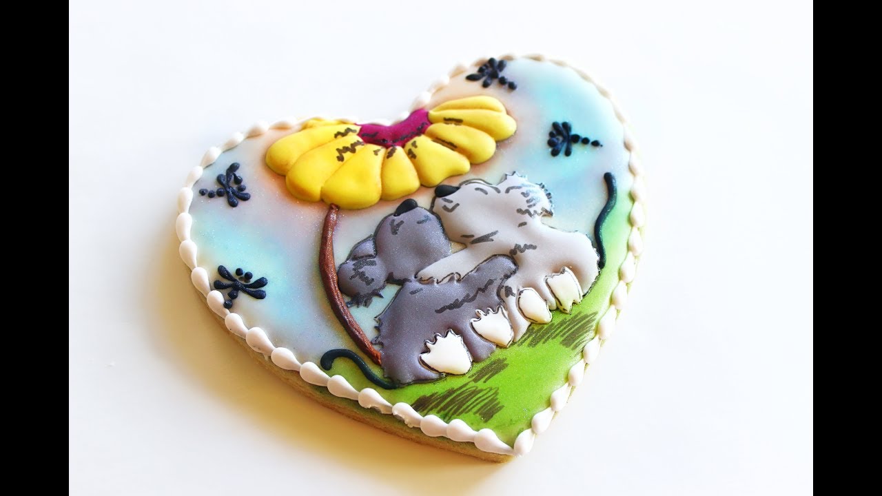 Spring Cute Mice Cookies