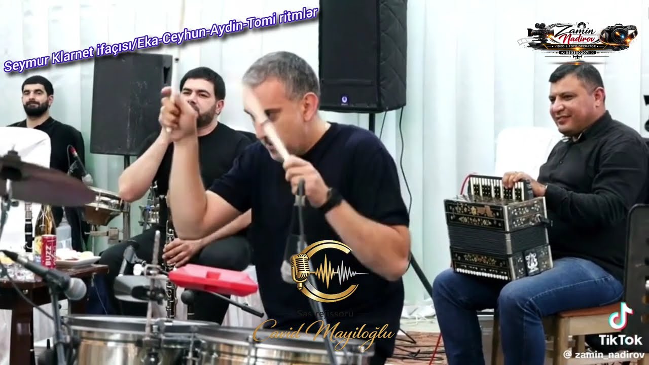 Eka , Ceyhun, Toni, Aydın, və Seymur klarnet ifaçısı belə ritmlər görməmisiniz 