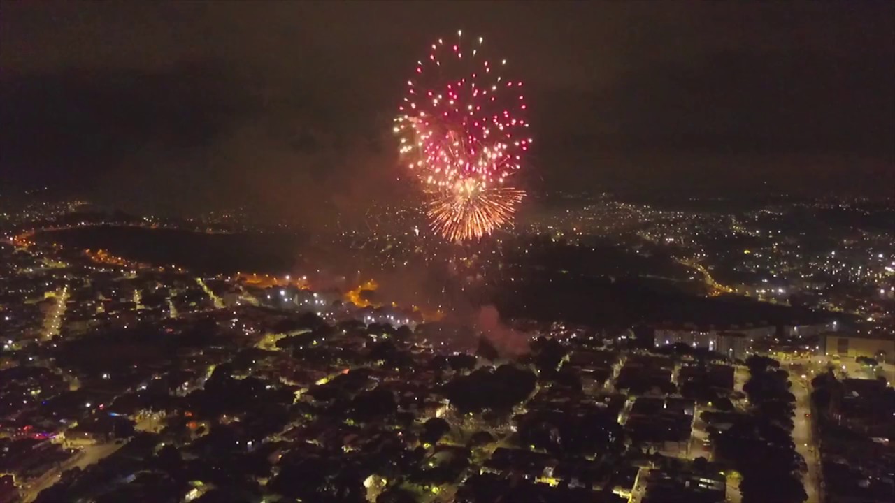 Ano Novo 2018 - Fogos de Artificio