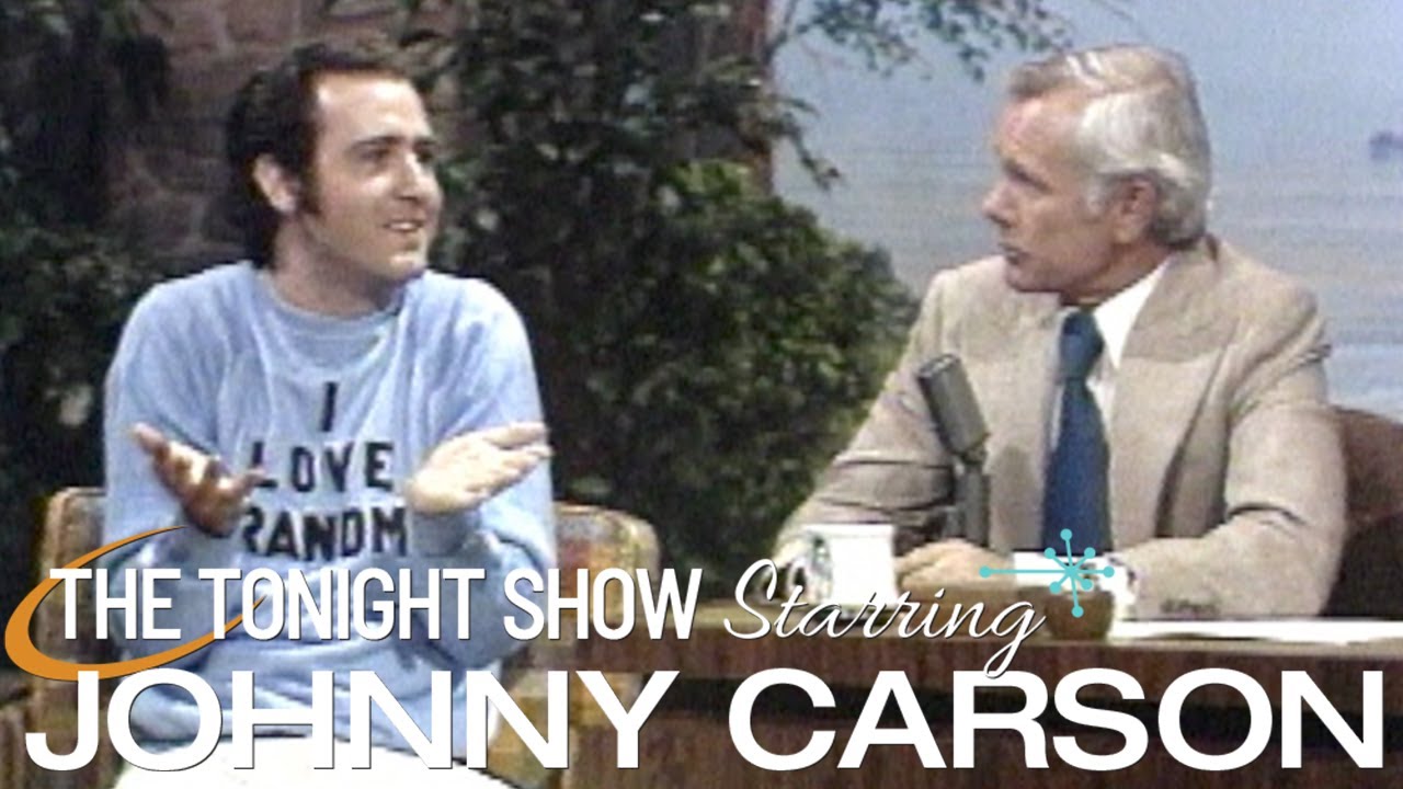 Энди Кауфман рассказывает об иностранце и о том, как оставаться в образе | Carson Tonight Show