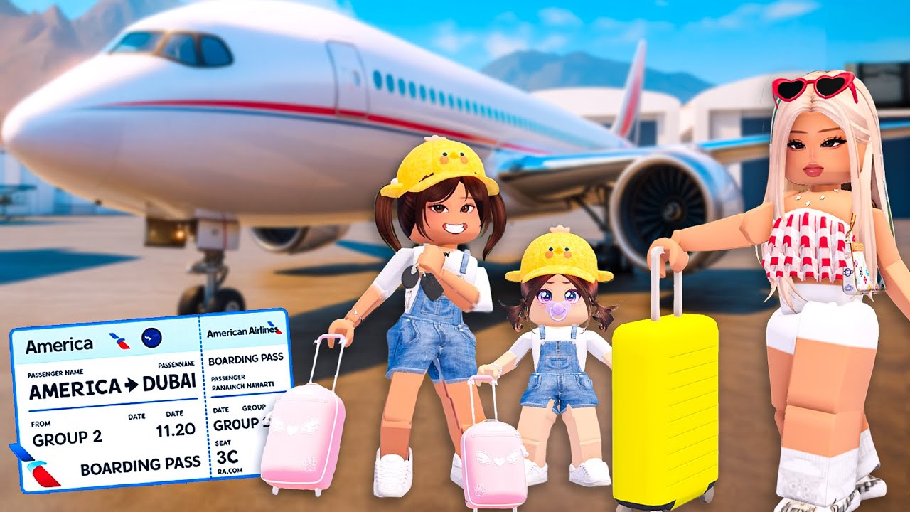 ✈️ Lucy and Pony’s First Time on a Plane – Trip to Dubai (Episodes 1-2)